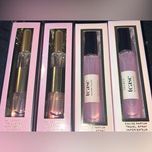 Victoria's Secret x2 Tease sugar fleur x2 bombshell EDP travel sizes new sealed